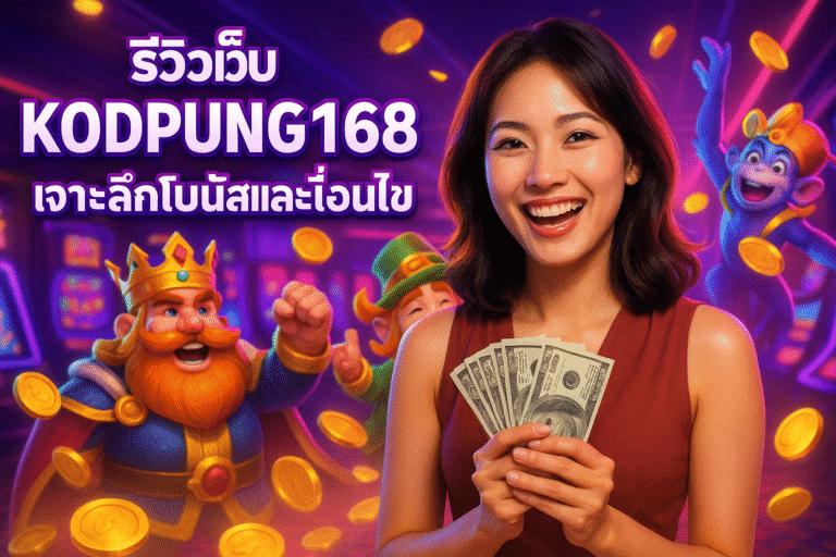 รีวิวเว็บ KODPUNG168 เจาะลึกโบนัสและเงื่อนไข