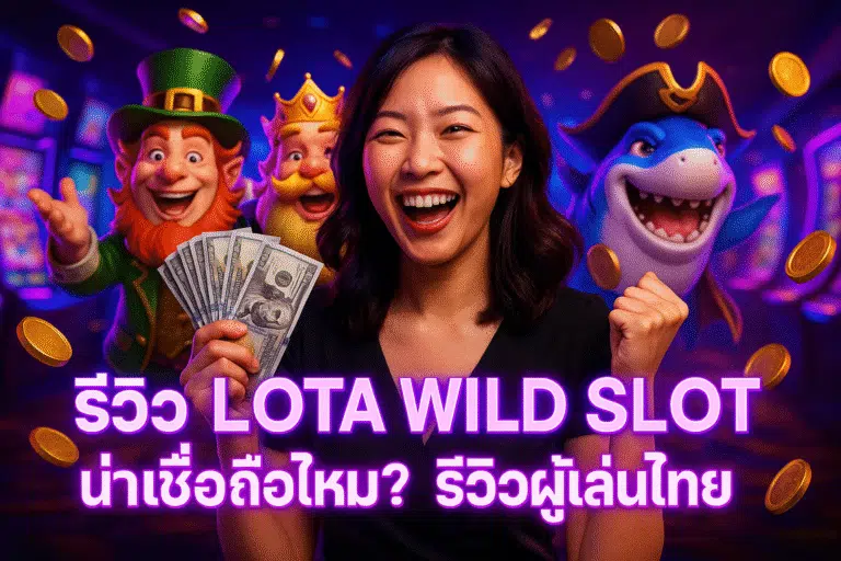 รีวิว LOTA WILD SLOT น่าเชื่อถือไหม? รีวิวผู้เล่นไทย